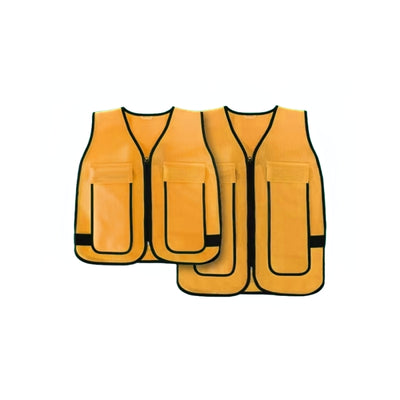 Wearable Cool Vest Set (Tooling Version Yellow) for Outdoor Activities and High Temperature Work with Bio-based Cold Source and Anti-condensation Function