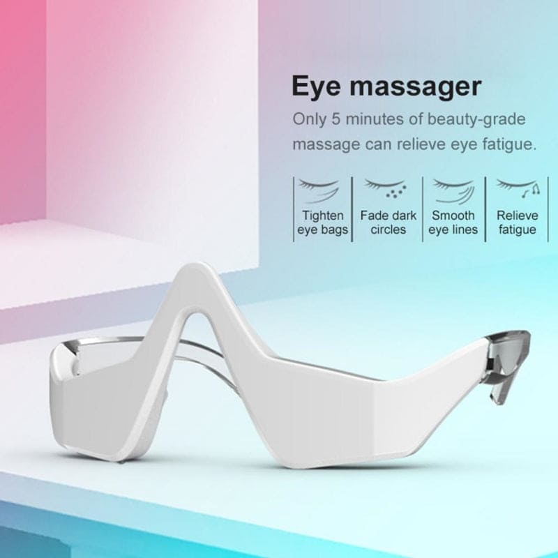 Red Light Therapy Glasses for Eyes Care with EMS Pulse